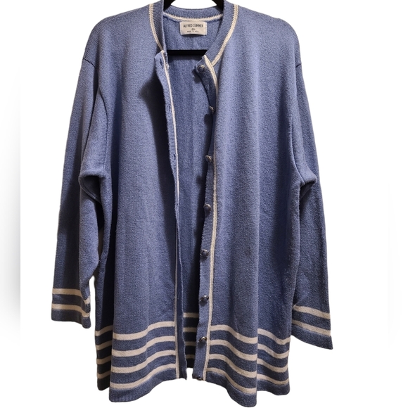 Vintage button front cardigan 2X - Picture 3 of 6